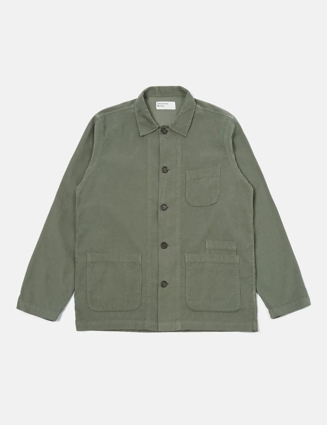 Universal Works Bakers Overshirt - Green