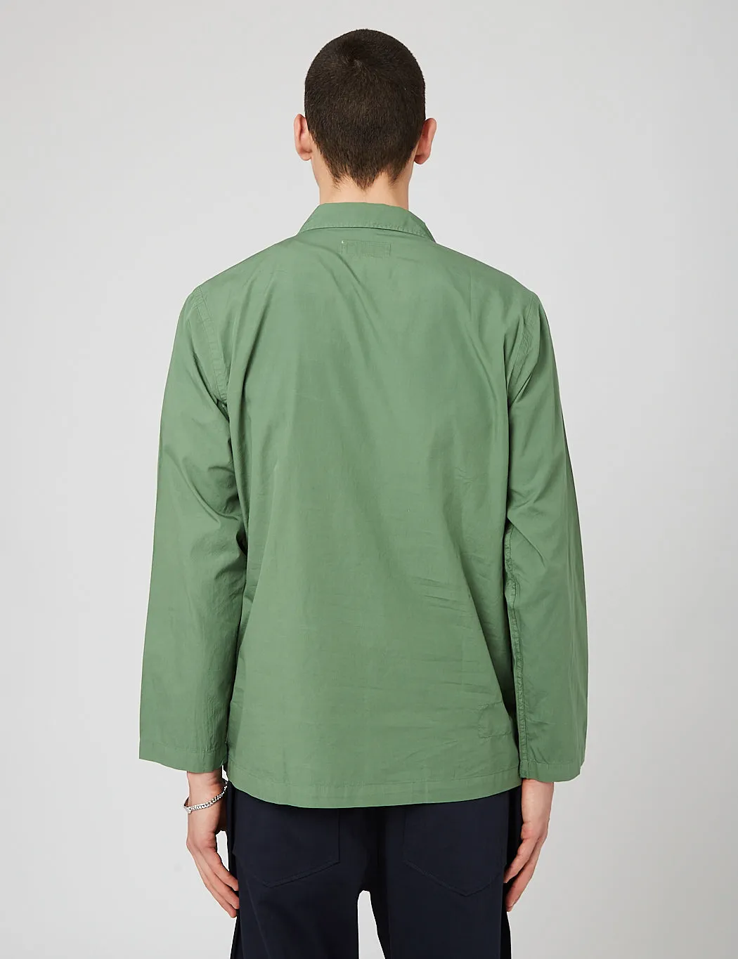 Universal Works Bakers Overshirt - Green