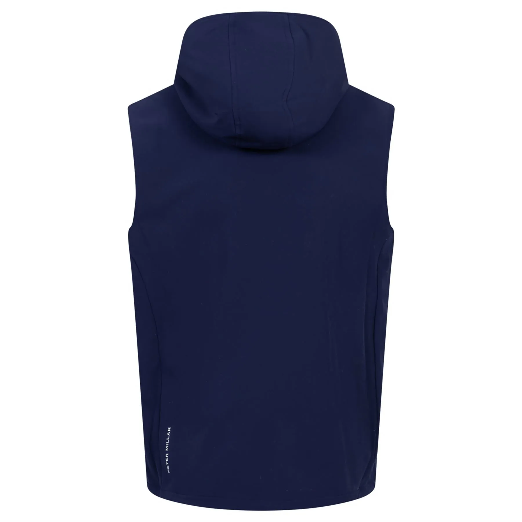 Via Classic Fit Full Zip Gilet Navy - SS24