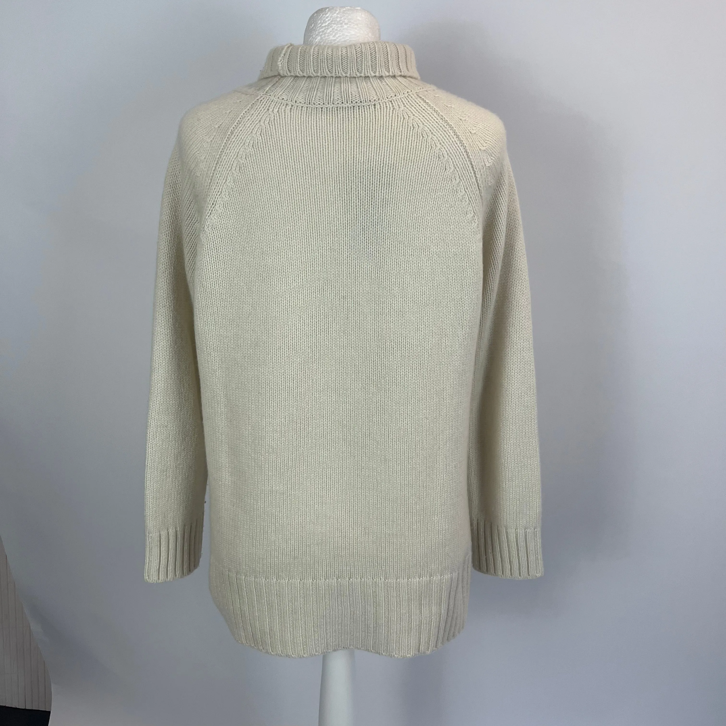 Weekend Max Mara Cream Thick Cashmere Sweater M