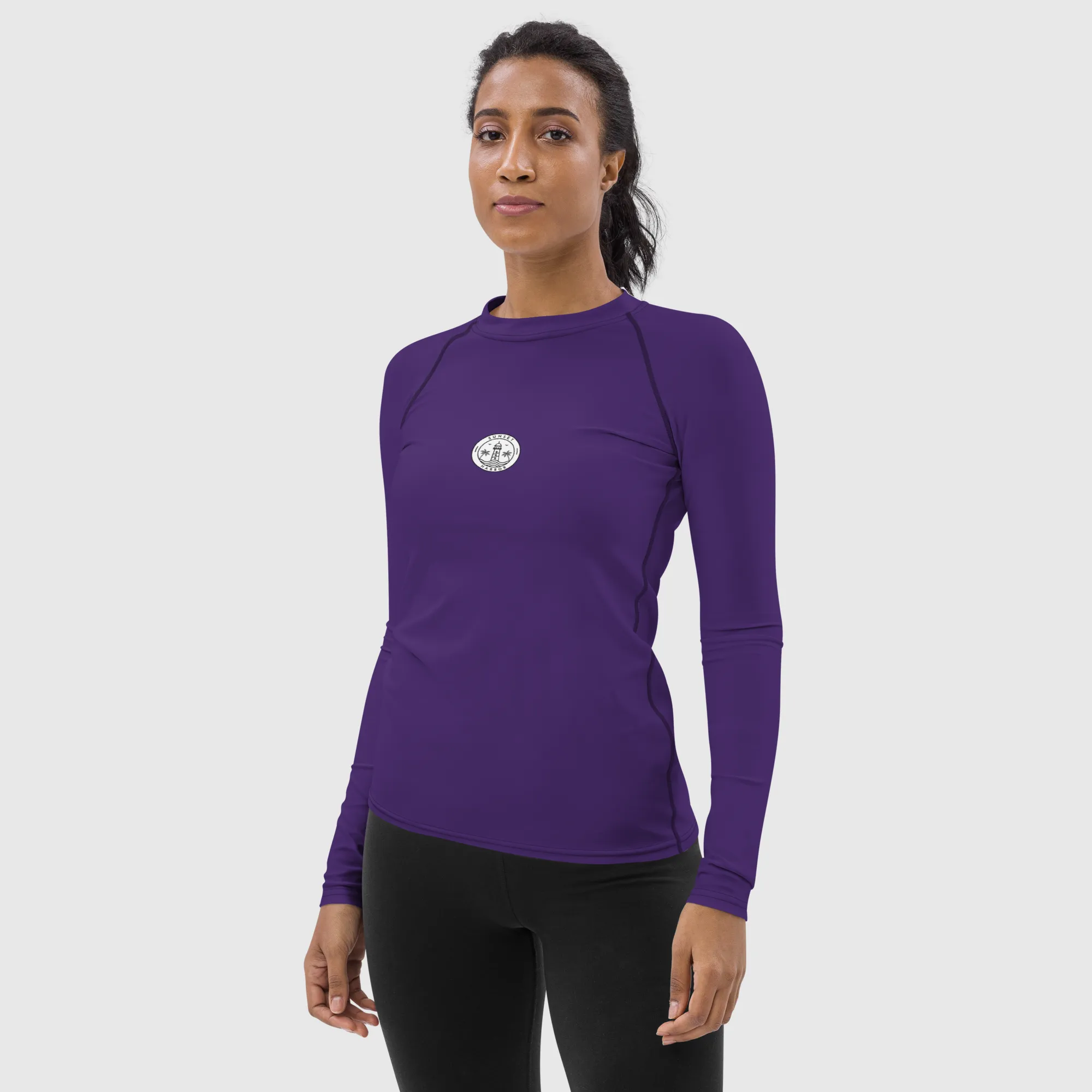 Women's Rash Guard - Purple