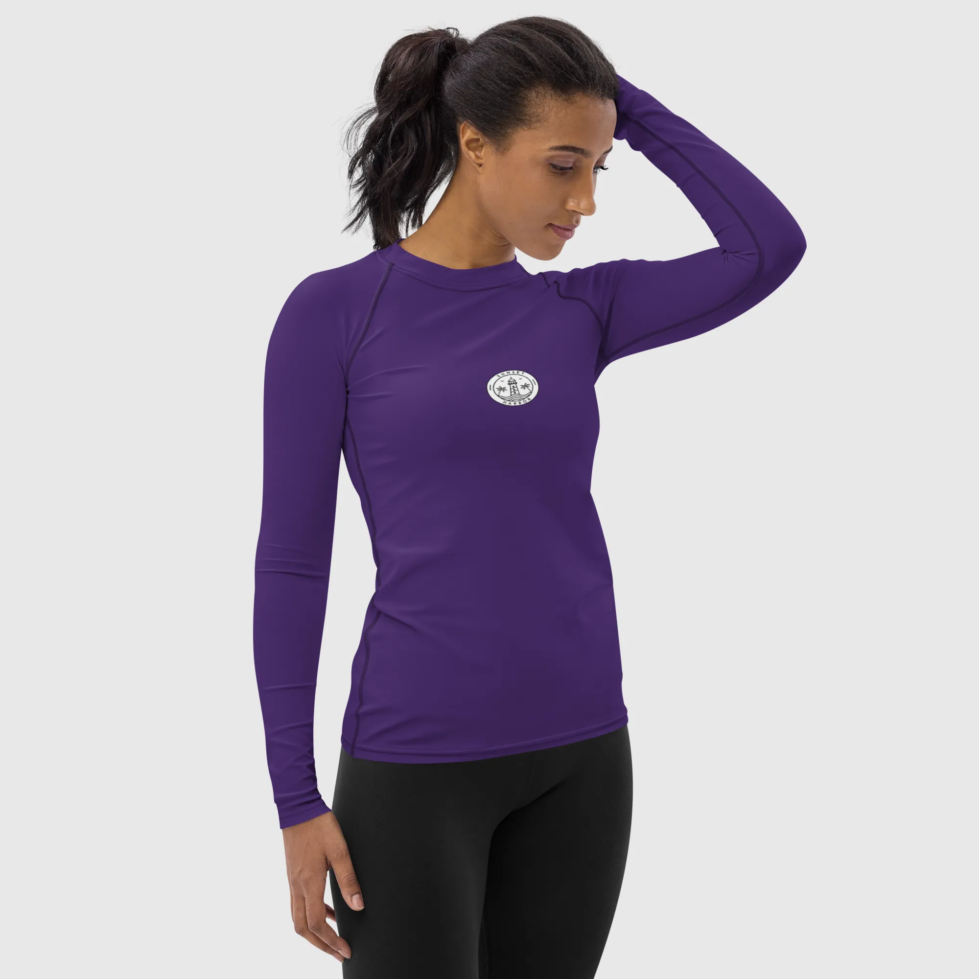 Women's Rash Guard - Purple