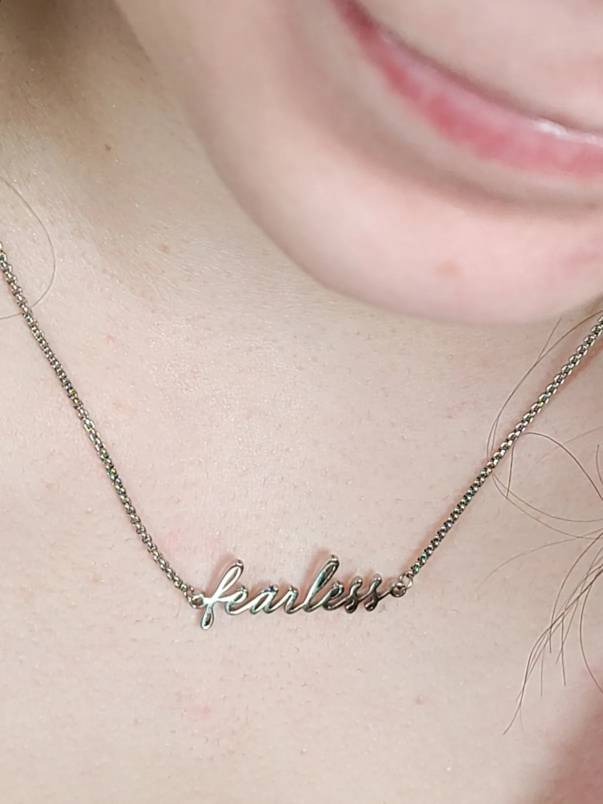 Word Adjustable Necklace